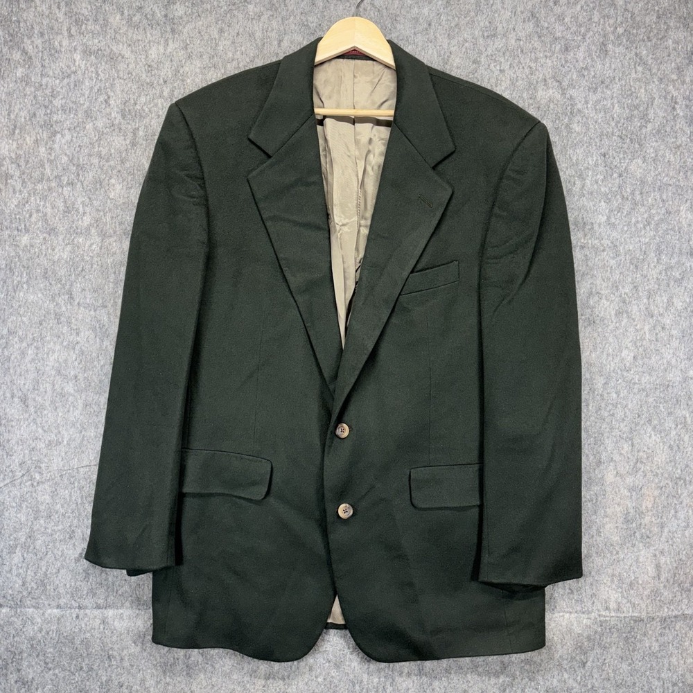Vintage Loro Piana 100% Cashmere Blazer Sport Coat Men's 42R Green‎ Nordstrom